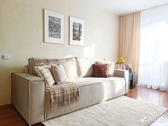 

2-к. квартира, 45 м², 2 кровати