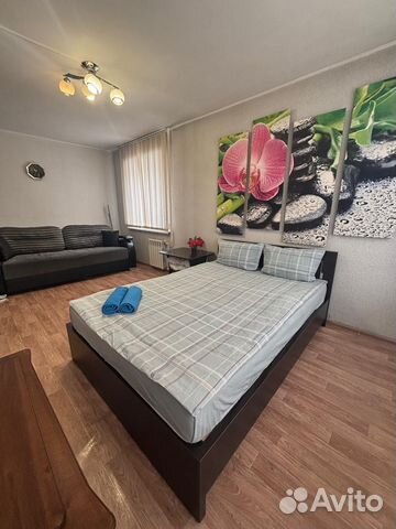 

1-к. квартира, 32 м², 2 кровати