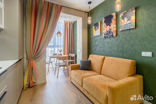 

1-к. квартира, 40 м², 3 кровати