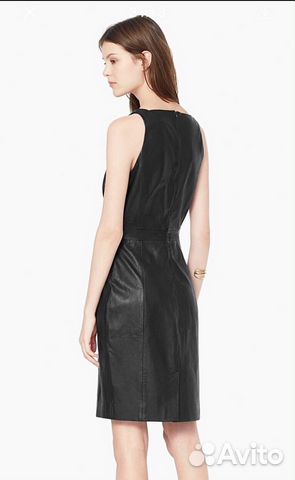 Новое кожанное платье Mango s