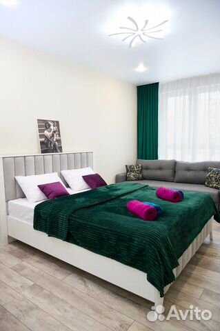 

1-к. квартира, 36 м², 2 кровати