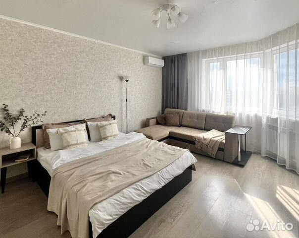 

1-к. квартира, 42 м², 2 кровати