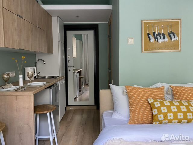 

Квартира-студия, 11 м², 1 кровать
