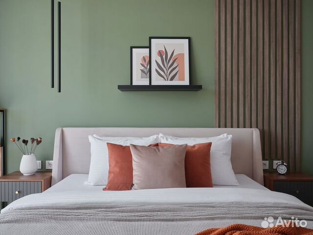 

1-к. квартира, 45 м², 2 кровати