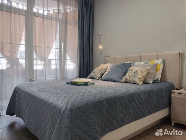 

1-к. квартира, 45 м², 2 кровати
