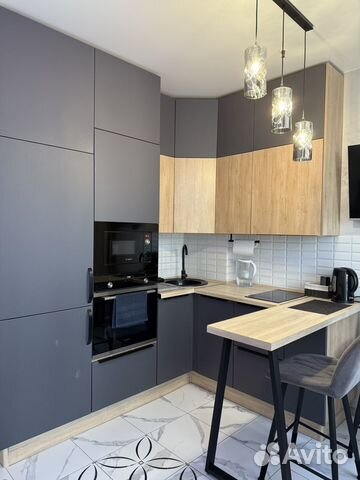 

1-к. квартира, 45 м², 2 кровати