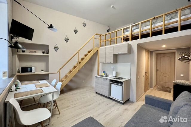 

Квартира-студия, 30 м², 3 кровати