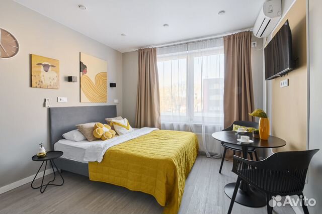 

Квартира-студия, 18 м², 1 кровать