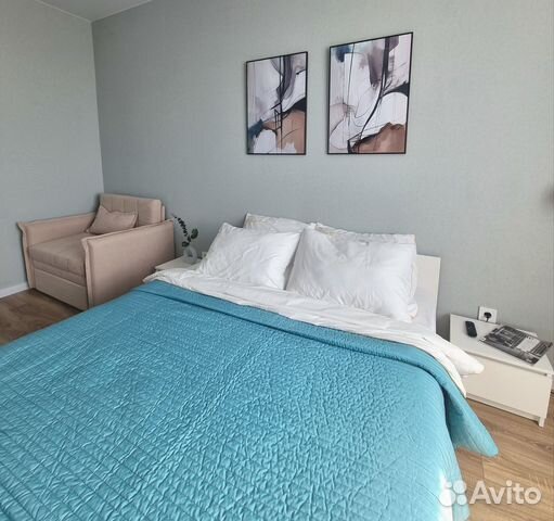 

1-к. квартира, 34 м², 2 кровати
