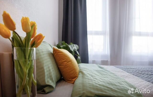 

1-к. квартира, 35,2 м², 2 кровати