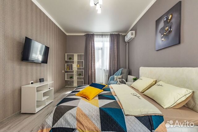 

1-к. квартира, 50 м², 2 кровати