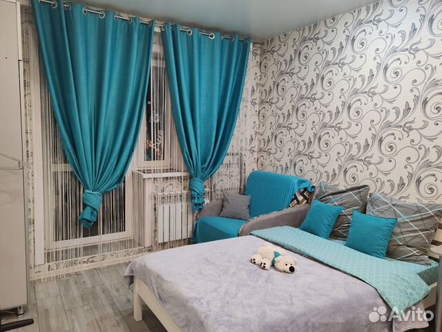 

Квартира-студия, 23 м², 2 кровати