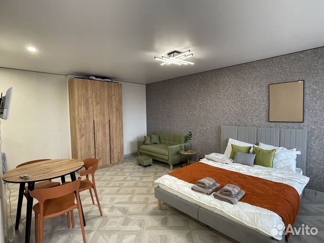 

Квартира-студия, 29 м², 2 кровати