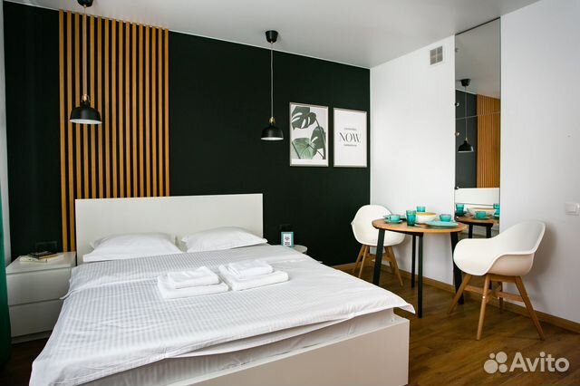 

Квартира-студия, 30 м², 1 кровать