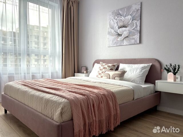 

1-к. квартира, 34 м², 2 кровати