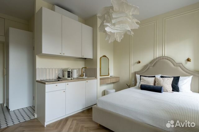 

1-к. квартира, 20 м², 2 кровати