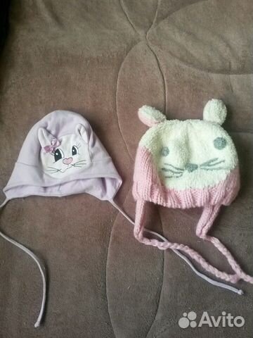 Шапки для девочки р.44 Шапки для девочки р.44