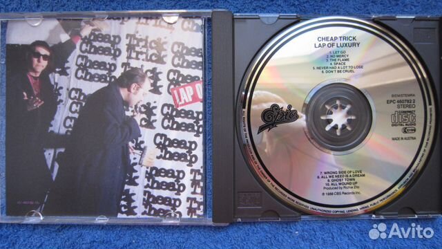 CD - EPC 460782 2 - Cheap Trick - Lap Of Luxury