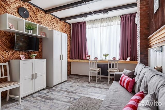 

Квартира-студия, 25 м², 2 кровати