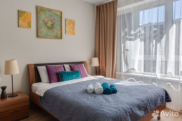 

1-к. квартира, 36,3 м², 2 кровати