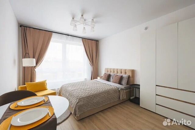 

Квартира-студия, 20 м², 2 кровати