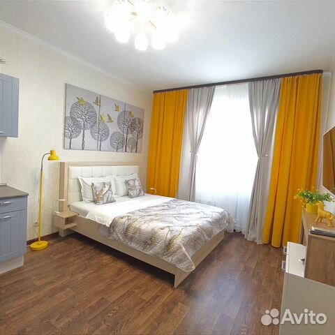 

Квартира-студия, 30 м², 1 кровать