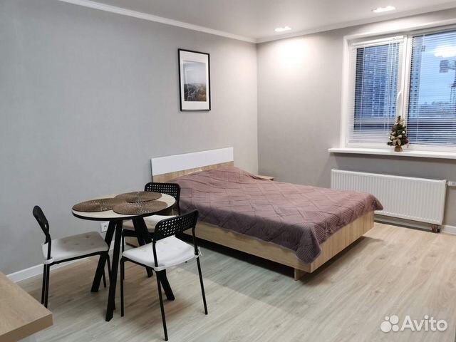 

Квартира-студия, 30 м², 2 кровати