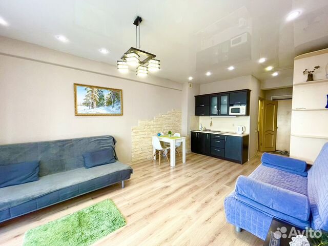 

Квартира-студия, 32 м², 2 кровати