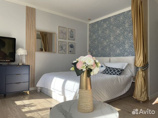 

1-к. квартира, 36 м², 2 кровати