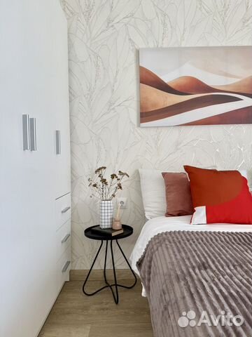 

1-к. квартира, 37 м², 2 кровати