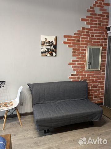 

Квартира-студия, 25 м², 2 кровати