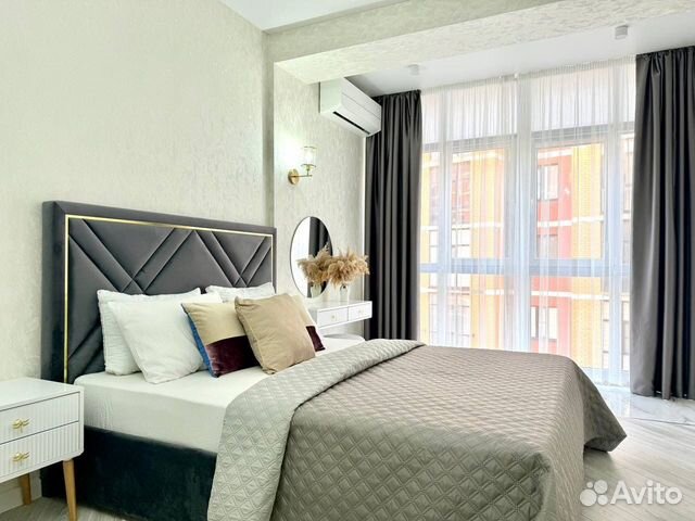 

Квартира-студия, 45 м², 2 кровати