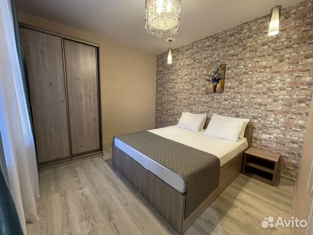 

1-к. квартира в апарт-отеле, 44 м², 2 кровати