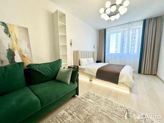 

1-к. квартира, 42,6 м², 2 кровати