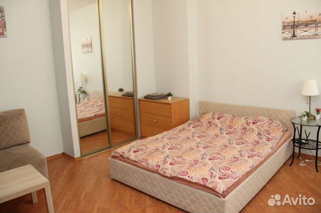 

1-к. квартира, 38 м², 2 кровати