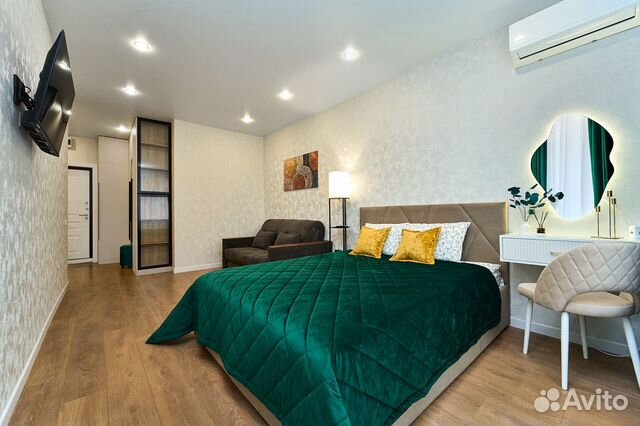 

1-к. квартира, 40 м², 3 кровати