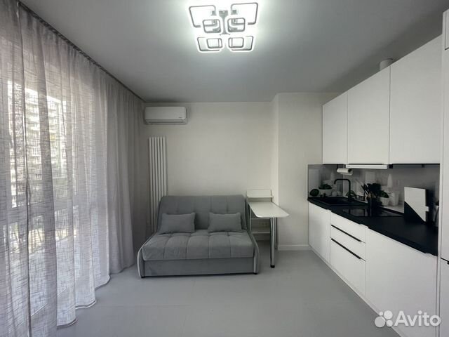 

Квартира-студия, 25 м², 2 кровати