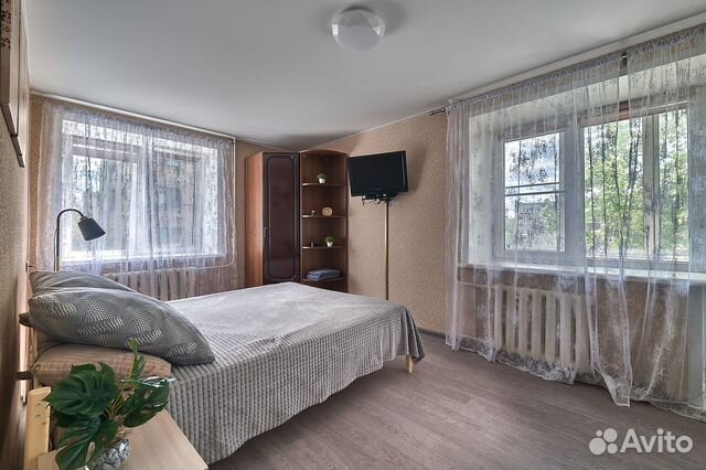 

1-к. квартира, 32 м², 2 кровати
