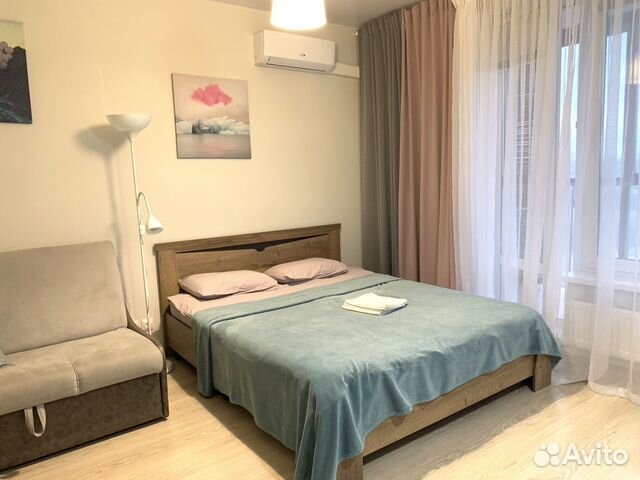 

Квартира-студия, 32 м², 2 кровати