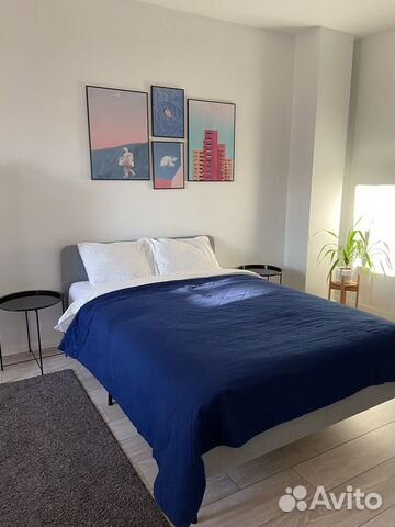 

Квартира-студия, 40 м², 1 кровать