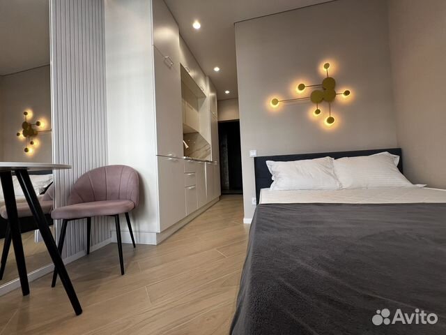 

Квартира-студия, 18 м², 2 кровати