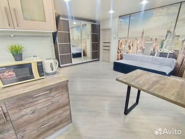 

1-к. квартира, 42 м², 3 кровати