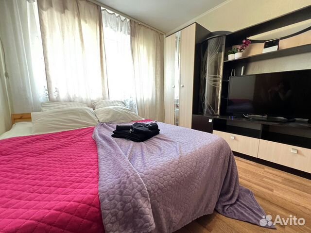 

1-к. квартира, 32 м², 2 кровати