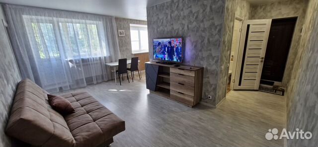 

1-к. квартира, 44 м², 2 кровати