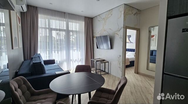 

2-к. квартира, 45 м², 2 кровати