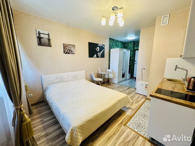 

Квартира-студия, 25 м², 1 кровать