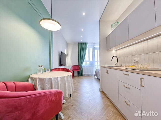 

Квартира-студия, 30 м², 1 кровать