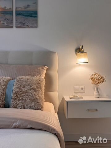 

1-к. квартира, 54 м², 2 кровати