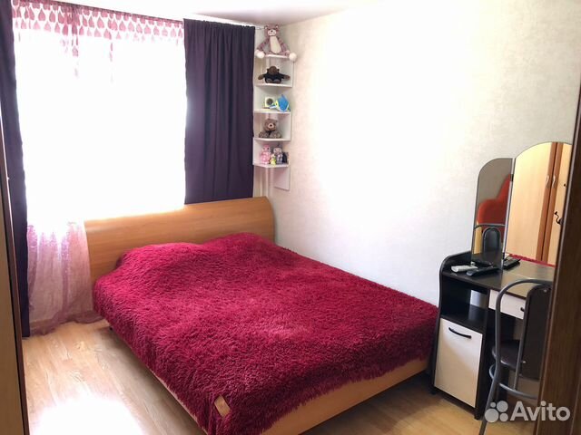 

1-к. квартира, 30 м², 2 кровати