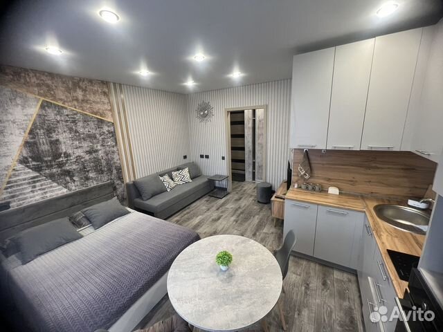 

Квартира-студия, 26 м², 2 кровати